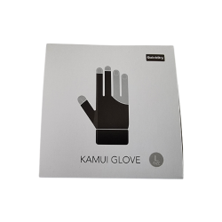 Billard Handschuh Kamui schwarz Größe L für rechte Hand